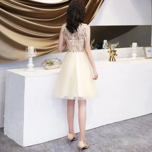 New-Champagne-Color-Short-Sequin-Mini-Cocktail-Dresses-DongCMY-Elegant-Prom-Gown-For-Women-1